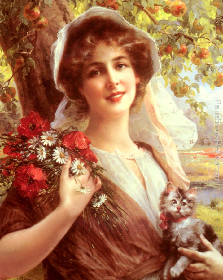 Country Summer painting - Emile Vernon Country Summer art painting